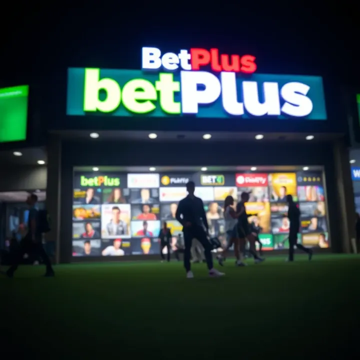 User interface displaying various sports betting options on Betplus platform in Nigeria