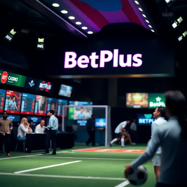 Screenshot of BetPlus Desktop interface showing live sports betting options and odds