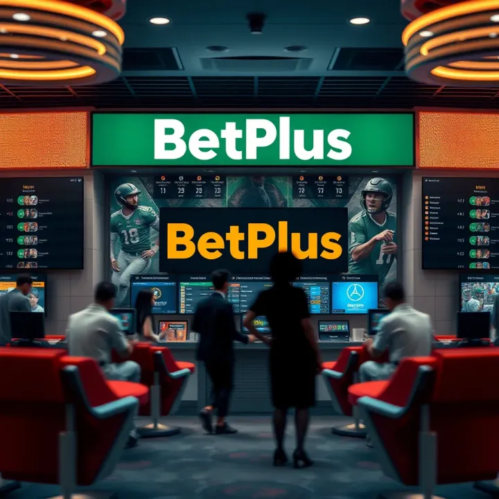 Illustration of a mobile phone displaying a pending withdrawal notification on BetPlus USSD platform