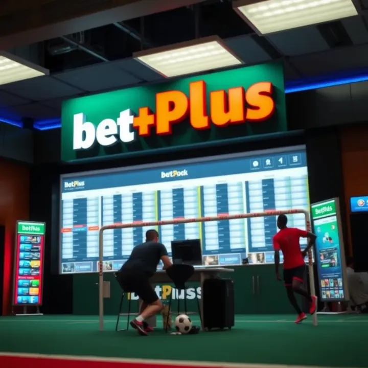 Vibrant social media interface showing popular Betplus girl videos trending across Nigerian platforms